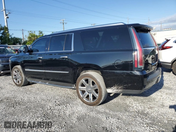 2020 Cadillac Escalade ESV Luxury z VIN 1GYS3HKJ8LR221392, wystawiony jako Copart lot #56656015 z przebiegiem 205 799 mil mil oraz Czysty tytuł • Clean title. Historia ofert i sprzedaży dostępna na DreamBid. Obrazek 2.