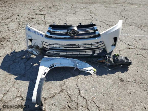 2017 Toyota Highlander Limited with VIN 5TDDZRFH0HS383911, listed as a Copart auction lot 48296925 with 54,538 mi miles and Salvage Title. Bid and sale history available at carsss.com. Image 13.