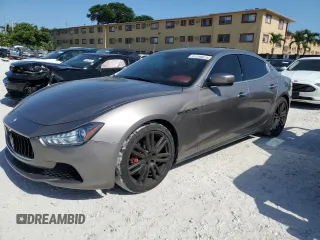 2014 Maserati Ghibli S Q4 z VIN ZAM57RTA6E1090293, wystawiony jako Copart lot #57298875 z przebiegiem 113 805 mil mil oraz Tytuł czysty. Historia ofert i sprzedaży dostępna na DreamBid. Obrazek 1.