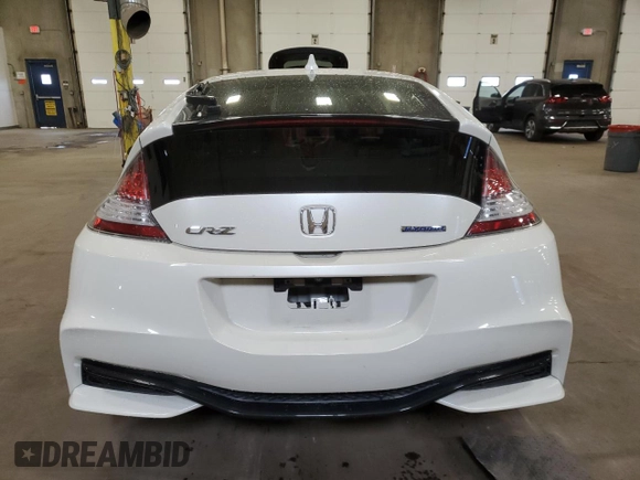 2016 Honda CR-Z EX with VIN JHMZF1C65GS001542, listed as a Copart auction lot 60165925 with 107,879 mi miles and Salvage title. Bid and sale history available at DreamBid. Image 6.
