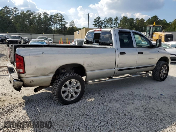 2005 Dodge Ram 2500 SLT with VIN 3D7KR28C35G740661, listed as a Copart auction lot 74216064 with 224,060 mi miles and Salvage Title. Bid and sale history available at carsss.com. Image 3.