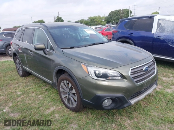 2017 Subaru Outback Touring z VIN 4S4BSETC3H3372444, wystawiony jako IAAI lot #41943344 z przebiegiem 109 795 mil mil oraz . Historia ofert i sprzedaży dostępna na DreamBid. Obrazek 1.