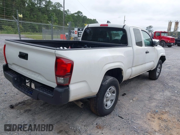 2023 Toyota Tacoma SR with VIN 3TYRX5GN2PT074548, listed as a IAAI auction lot 42186707 with Not provided miles and . Bid and sale history available at DreamBid. Image 4.
