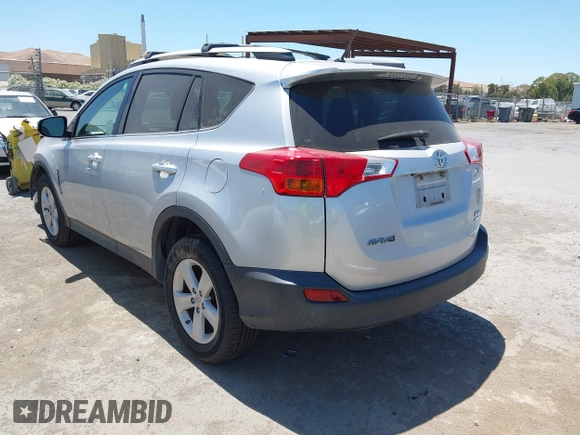 2013 Toyota RAV4 XLE with VIN JTMRFREV1DD030959, listed as a IAAI auction lot 42662601 with 99,719 mi miles and . Bid and sale history available at DreamBid. Image 3.