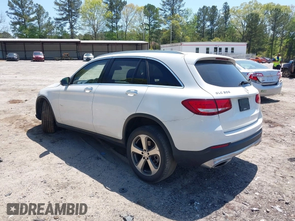 2016 Mercedes-Benz GLC 300 with VIN WDC0G4JB9GF055230, listed as a IAAI auction lot 42037366 with 82,222 mi miles and . Bid and sale history available at DreamBid. Image 3.