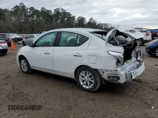 2018 Nissan Versa Sedan SV with VIN 3N1CN7AP2JL850660, listed as a Copart auction lot 46192365 with 113,391 mi miles and Salvage Title. Bid and sale history available at carsss.com. Image 2.