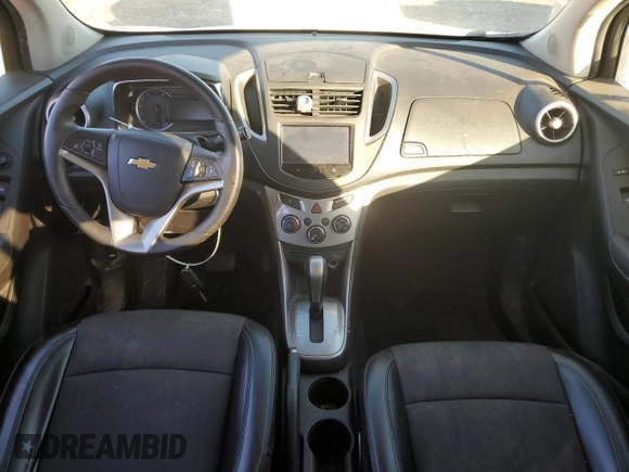 2015 Chevrolet Trax LT with VIN KL7CJLSB4FB124910, listed as a Copart auction lot 80858214 with 119,011 mi miles and Salvage Title. Bid and sale history available at carsss.com. Image 8.