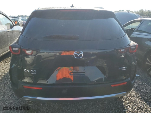 2024 Mazda CX-50 2.5 Turbo Premium Plus Package with VIN 7MMVABEY1RN170011, listed as a Copart auction lot 73810834 with 0 mi miles and Salvage Title. Bid and sale history available at carsss.com. Image 6.