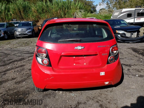 2014 Chevrolet Sonic LT with VIN 1G1JC6SB8E4113247, listed as a Copart auction lot 71684214 with 0 mi miles and Salvage Title. Bid and sale history available at carsss.com. Image 6.