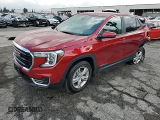 2024 GMC Terrain SLE z VIN 3GKALTEG5RL384672, wystawiony jako Copart lot #53125205 z przebiegiem 13 736 mil mil oraz Szkody całkowita. Historia ofert i sprzedaży dostępna na DreamBid. Obrazek 1.