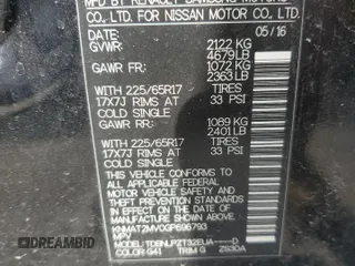 2016 Nissan Rogue S with VIN KNMAT2MV0GP696793, listed as a Copart auction lot 50776305 with 103,112 mi miles and Salvage Title. Bid and sale history available at DreamBid. Image 13.