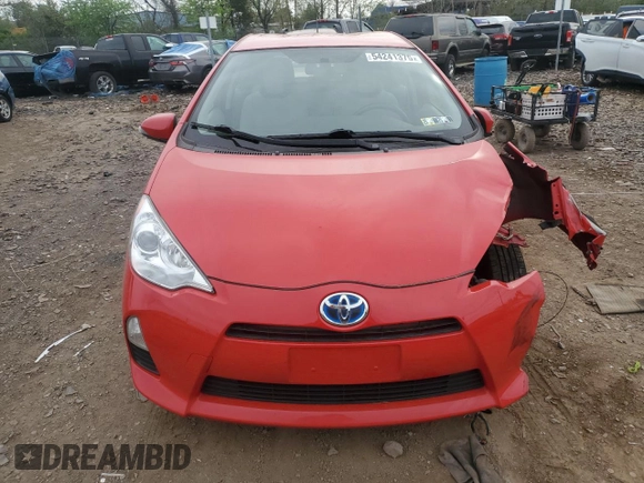 2012 Toyota Prius One z VIN JTDKDTB3XC1011799, wystawiony jako Copart lot #54241375 z przebiegiem 234 562 mil mil oraz Szkoda całkowita • Salvage title. Historia ofert i sprzedaży dostępna na DreamBid. Obrazek 5.