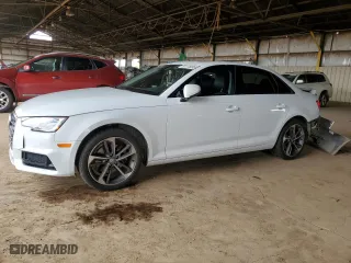 2019 Audi A4 Premium with VIN WAUGMAF49KN017613, listed as a Copart auction lot 51176095 with 90,251 mi miles and Salvage Title. Bid and sale history available at carsss.com. Image 1.