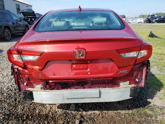 2018 Honda Accord Touring with VIN 1HGCV2F98JA012443, listed as a Copart auction lot 69455874 with 88,314 mi miles and Salvage title. Bid and sale history available at DreamBid. Image 6.