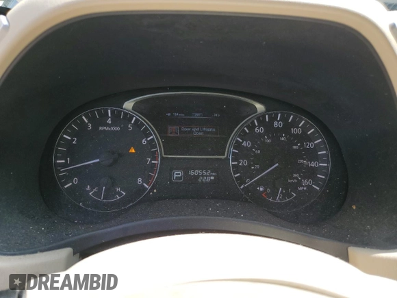 2013 Nissan Pathfinder Platinum with VIN 5N1AR2MM6DC672311, listed as a Copart auction lot 58985895 with 160,552 mi miles and Salvage title. Bid and sale history available at DreamBid. Image 9.