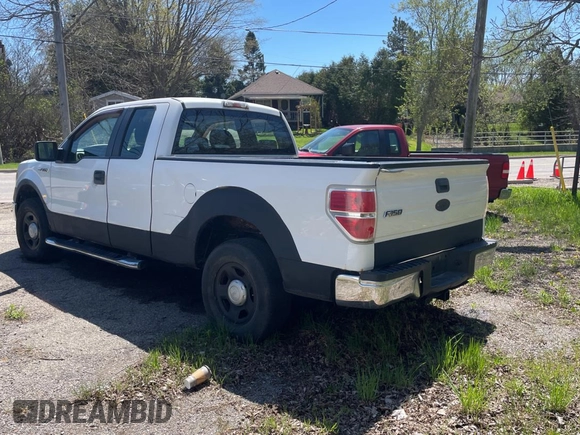 2009 Ford F-150 STX with VIN 1FTRX12879FA71573, listed as a Copart auction lot 56188705 with 228,051 mi miles and Clean Title. Bid and sale history available at DreamBid. Image 3.