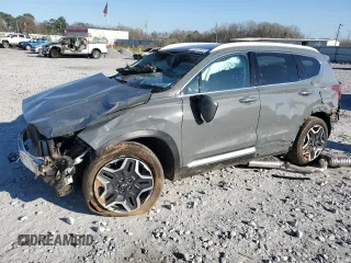 2023 Hyundai Santa Fe Limited with VIN 5NMS44AL7PH486152, listed as a Copart auction lot 46529495 with 0 mi miles and Salvage Title. Bid and sale history available at carsss.com. Image 1.