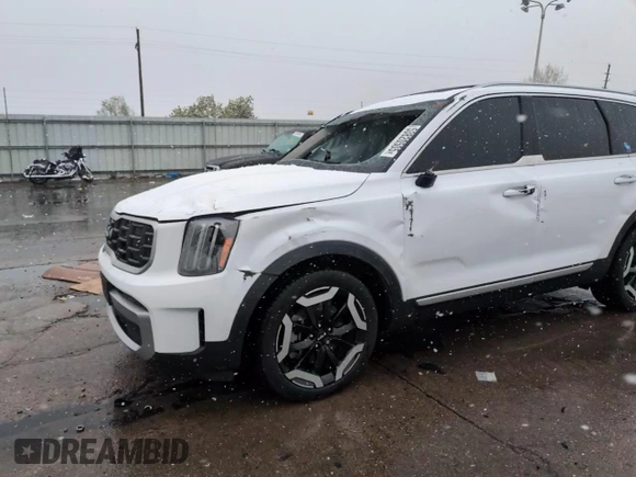 2023 Kia Telluride S with VIN 5XYP6DGCXPG358814, listed as a Copart auction lot 53820505 with 10,329 mi miles and Salvage Title. Bid and sale history available at carsss.com. Image 15.