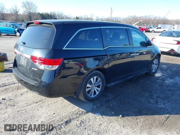 2017 Honda Odyssey SE with VIN 5FNRL5H31HB020510, listed as a IAAI auction lot 41877937 with 105,690 mi miles and . Bid and sale history available at carsss.com. Image 4.