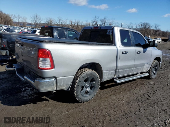 2020 Ram 1500 Big Horn with VIN 1C6RRFBG4LN343077, listed as a Copart auction lot 47113745 with 69,220 mi miles and Salvage Title. Bid and sale history available at carsss.com. Image 3.