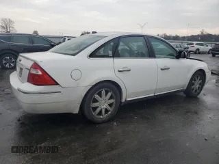2007 Ford Five Hundred Limited with VIN 1FAFP25137G108056, listed as a Copart auction lot 82282514 with 0 mi miles and Salvage Title. Bid and sale history available at carsss.com. Image 3.