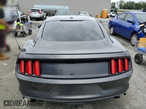 2015 Ford Mustang EcoBoost with VIN 1FA6P8TH8F5322263, listed as a Copart auction lot 59040525 with 102,815 mi miles and Salvage title. Bid and sale history available at DreamBid. Image 6.