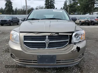 2007 Dodge Caliber SXT with VIN 1B3HB48B27D178880, listed as a Copart auction lot 45769405 with 95,178 mi miles and Salvage Title. Bid and sale history available at DreamBid. Image 5.