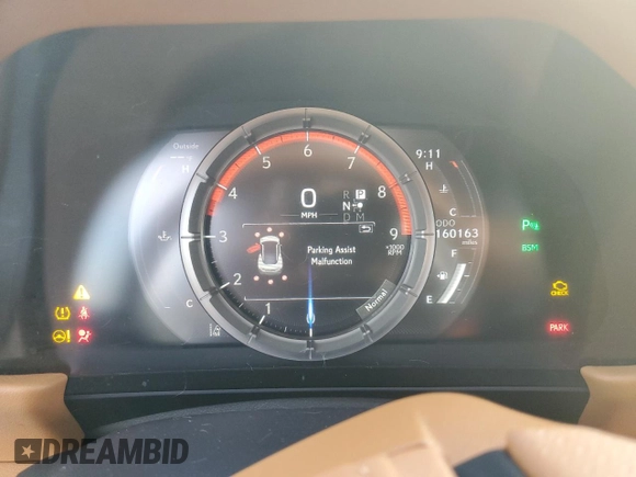 2018 Lexus LC 500h with VIN JTHHP5AY3JA003520, listed as a Copart auction lot 42249805 with 160,163 mi miles and Clean title. Bid and sale history available at DreamBid. Image 9.