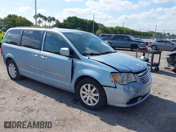 2013 Chrysler Town & Country Touring with VIN 2C4RC1BG3DR736862, listed as a IAAI auction lot 42131041 with 130,505 mi miles and . Bid and sale history available at DreamBid. Image 1.