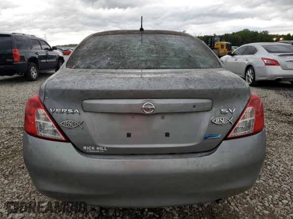 2012 Nissan Versa SV with VIN 3N1CN7AP2CL882642, listed as a Copart auction lot 55361595 with Not Provided miles and Clean Title. Bid and sale history available at carsss.com. Image 6.