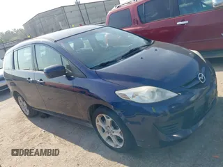 2010 Mazda 5 Sport with VIN JM1CR2W34A0380817, listed as a IAAI auction lot 42047595 with 189,592 mi miles. Bid and sale history available at carsss.com. Image 1.