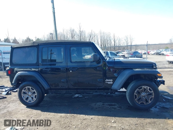 2018 Jeep Wrangler Unlimited Sport S с VIN 1C4HJXDG4JW150840, выставлен на аукционе IAAI как лот 41674204 с пробегом 96 177 миль миль и . История ставок и продаж доступна на DreamBid. Изображение 13.