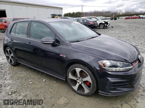 2018 Volkswagen Golf GTI S with VIN 3VW547AU2JM297126, listed as a Copart auction lot 46147923 with 30,437 mi miles. Bid and sale history available at carsss.com. Image 4.