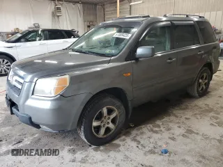 2007 Honda Pilot EX-L z VIN 2HKYF18697H514734, wystawiony jako Copart lot #57089425 z przebiegiem 156 893 mil mil oraz Szkoda całkowita • Salvage title. Historia ofert i sprzedaży dostępna na DreamBid. Obrazek 1.