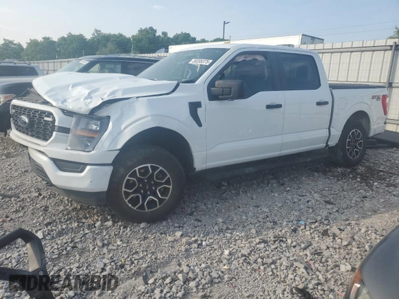 2023 Ford F-150 XL with VIN 1FTFW1E54PFB48680, listed as a Copart auction lot 59205375 with Not provided miles and Salvage title. Bid and sale history available at DreamBid. Image 1.