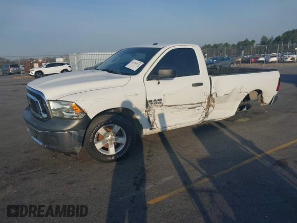 2018 Ram 1500 Tradesman with VIN 3C6JR6DG6JG157833, listed as a IAAI auction lot 41794118 with 205,186 mi miles and . Bid and sale history available at DreamBid. Image 2.