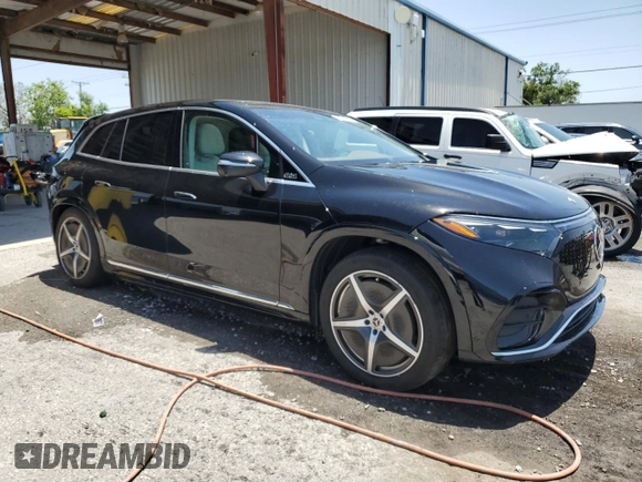 2023 Mercedes-Benz EQS 580 z VIN 4JGDM4EB3PA017382, wystawiony jako Copart lot #56544745 z przebiegiem 16 362 mil mil oraz Szkoda całkowita • Salvage title. Historia ofert i sprzedaży dostępna na DreamBid. Obrazek 4.