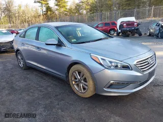 2015 Hyundai Sonata 2.4L SE with VIN 5NPE24AF6FH158414, listed as a IAAI auction lot 41829689 with 88,378 mi miles. Bid and sale history available at carsss.com. Image 1.