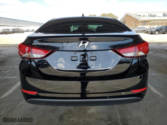 2016 Hyundai Elantra SE with VIN KMHDH4AE6GU512288, listed as a Copart auction lot 53707605 with 198,927 mi miles and Clean Title. Bid and sale history available at carsss.com. Image 6.