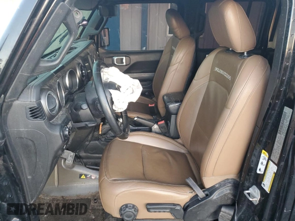 2020 Jeep Gladiator Rubicon z VIN 1C6JJTBG5LL101185, wystawiony jako Copart lot #83012014 z przebiegiem Nie podano mil oraz Nie do naprawy • Non repairable. Historia ofert i sprzedaży dostępna na DreamBid. Obrazek 7.