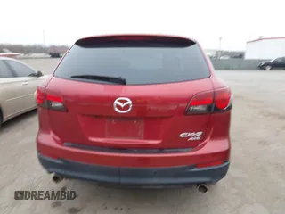 2015 Mazda CX-9 Touring with VIN JM3TB3CV3F0465744, listed as a IAAI auction lot 41790983 with 92,489 mi miles. Bid and sale history available at carsss.com. Image 16.