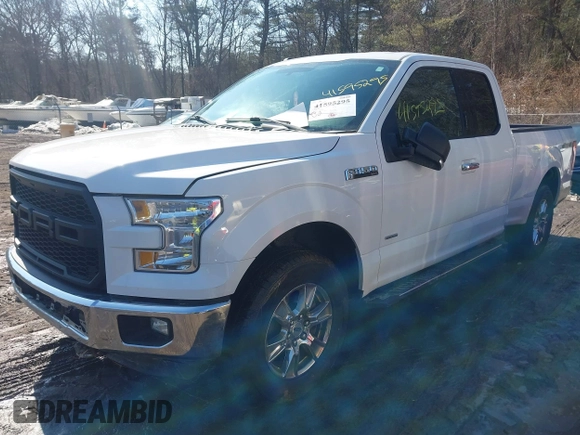 2016 Ford F-150 XLT with VIN 1FTEX1EP7GFC03925, listed as a IAAI auction lot 41595295 with 188,717 mi miles. Bid and sale history available at carsss.com. Image 17.
