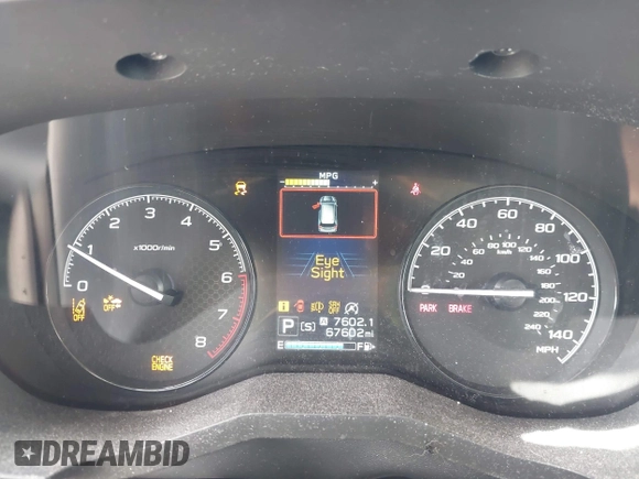 2021 Subaru Forester with VIN JF2SKADC3MH423046, listed as a IAAI auction lot 42423416 with 67,602 mi miles and . Bid and sale history available at DreamBid. Image 7.