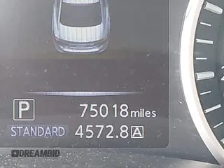 2018 Infiniti Q50 3.0t Luxe with VIN JN1EV7AR2JM445138, listed as a IAAI auction lot 41851019 with 75,018 mi miles. Bid and sale history available at carsss.com. Image 15.
