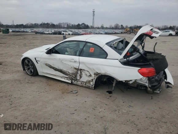 2016 BMW M4 with VIN WBS3U9C5XGP969683, listed as a Copart auction lot 86561874 with 63,846 mi miles and Salvage Title. Bid and sale history available at carsss.com. Image 2.