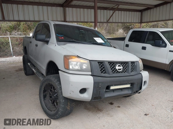2008 Nissan Titan XE with VIN 1N6BA07DX8N339911, listed as a IAAI auction lot 41539937 with 242,659 mi miles. Bid and sale history available at carsss.com. Image 1.