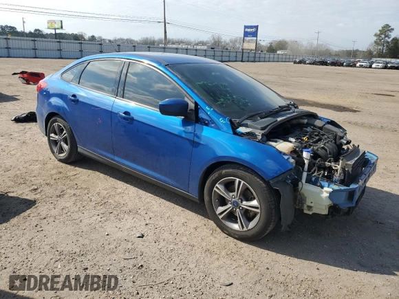 2018 Ford Focus SE with VIN 1FADP3F2XJL265909, listed as a Copart auction lot 44591615 with 129,094 mi miles and Non Repairable. Bid and sale history available at carsss.com. Image 4.