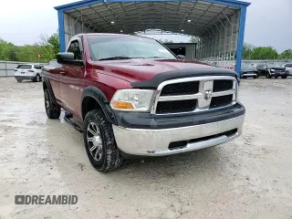 2012 Ram 1500 Tradesman with VIN 3C6JD7DT1CG194664, listed as a Copart auction lot 55209915 with 158,592 mi miles and Salvage title. Bid and sale history available at DreamBid. Image 13.