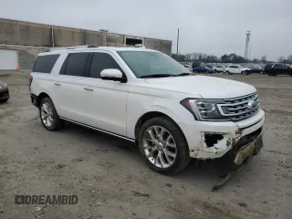 2019 Ford Expedition Max Limited with VIN 1FMJK2AT3KEA87798, listed as a Copart auction lot 48912495 with 84,688 mi miles and Salvage title. Bid and sale history available at DreamBid. Image 4.