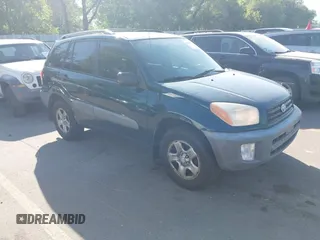 2001 Toyota RAV4 with VIN JTEHH20VX10075417, listed as a IAAI auction lot 42602375 with 217,192 mi miles and . Bid and sale history available at DreamBid. Image 1.